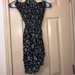 Floral Strapless Romper